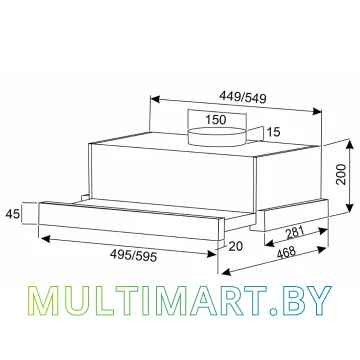 Вытяжка Exiteq EX-1076 картинка 7